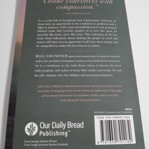 🏖 A Compassionate Heart: 90 Our Daily Bread Reflections NIB - Picture 2 of 3